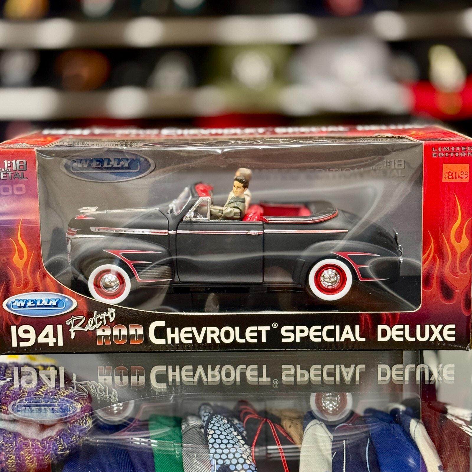 1/18 1941 Chevrolet Special Deluxe Retro Rod WELLY Limited Edition