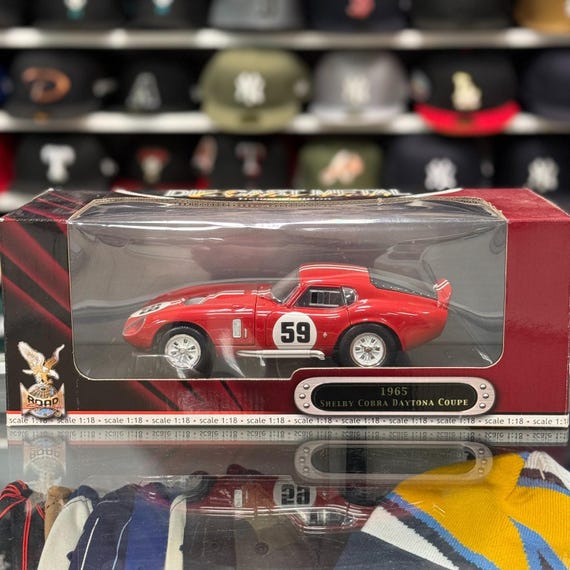 1/18 1965 シェルビー コブラ デイトナ クーペ レッドロード