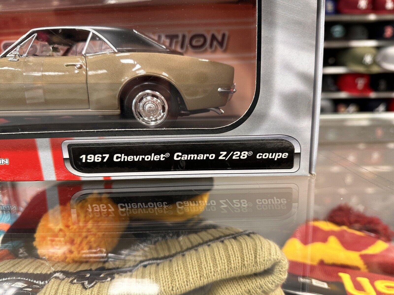 Maisto 1:18 Chevrolet Camaro Z28 1967 - Modèle Réduction Rouge - Boîte Neuve - Collection Voiture Américaine