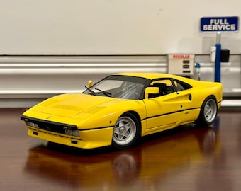 1/18 Ferrari 288 GTO Yellow Hot Wheels Elite | Rare in Box - Etsy