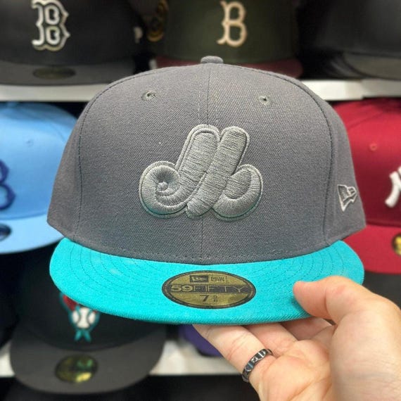 Montreal Expos Vintage New Era Fitted Hat | Size 7 1/2 - Etsy