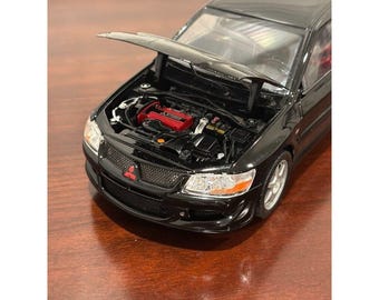 Mitsubishi Lancer Evo 8 VIII Street Car Black Autoart 1/18 | Rare
