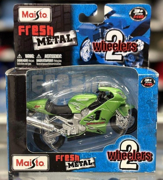 Kawasaki Ninja ZX12R Motorcycle Motorbike Maisto Two Wheelers 1/18