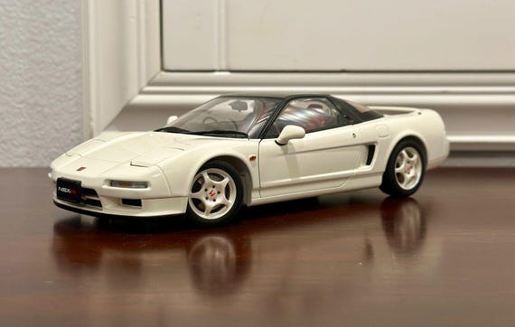 Honda NSX Type R(NA1) Champion White Autoart 1/18 | Very Rare - Etsy
