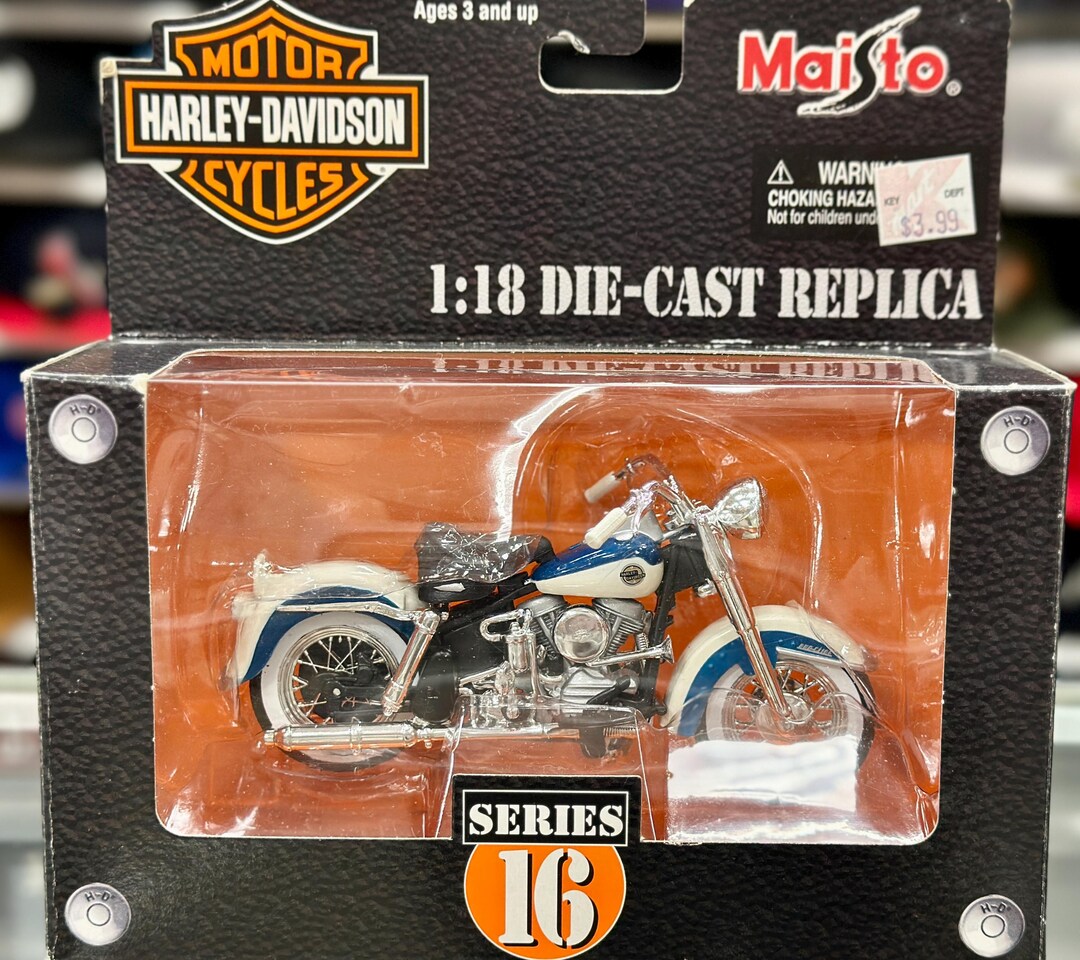 1/18 Harley Davidson Motorcycle Motorbike Maisto Two Wheeler - Etsy