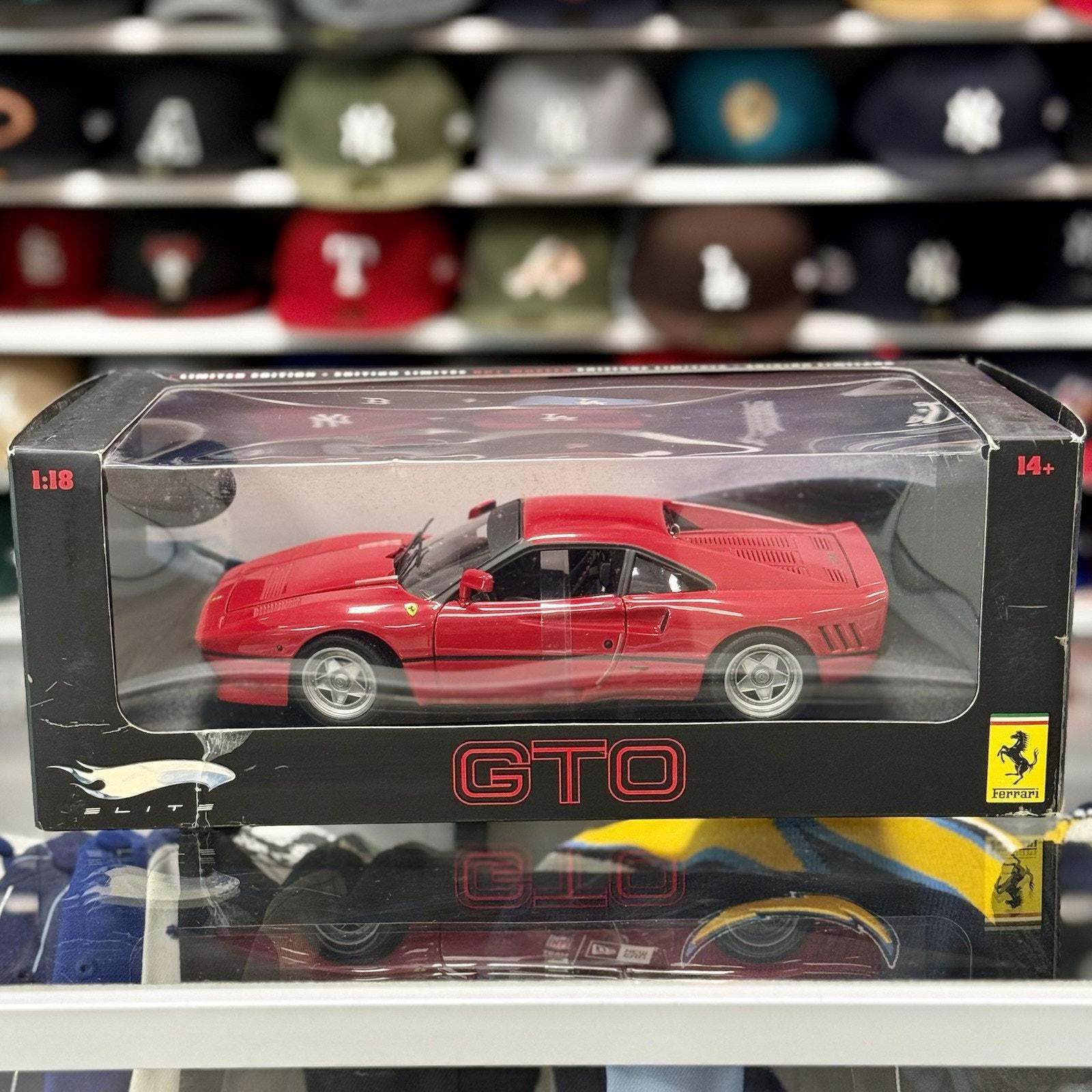 1/18 Ferrari 288 GTO Red Hot Wheels Elite Diecast Model Car | New