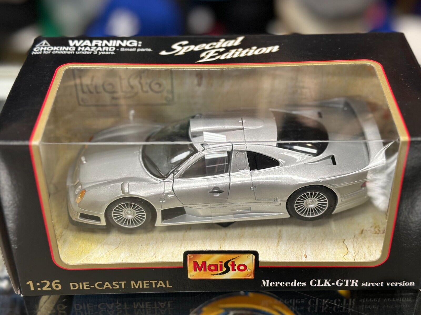 1/26 Mercedes Benz CLK GTR Street Version Vintage Scale Model Car