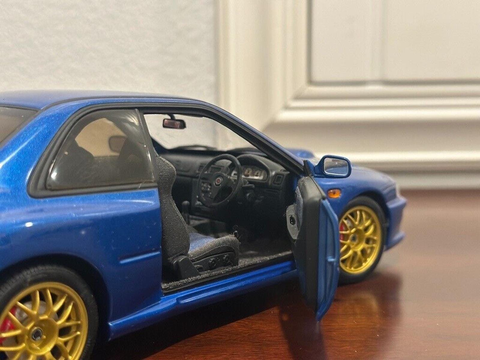 Subaru Impreza 22B WRX STI Autoart 1/18 | Rare - Etsy