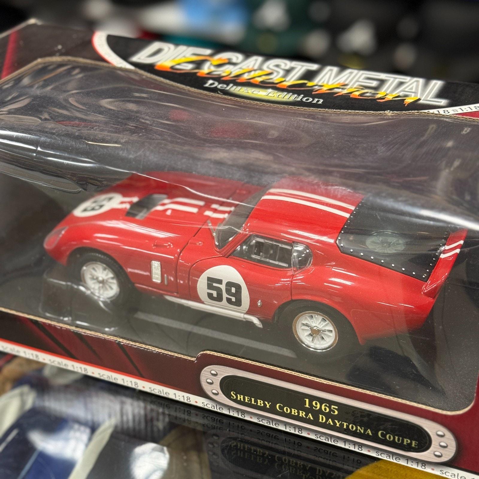 1/18 1965 Shelby Cobra Daytona Coupe Red Road Signature Diecast - Etsy