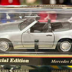 1989 Mercedes Benz 500 SL Convertible Vintage Maisto 1/18 - Etsy