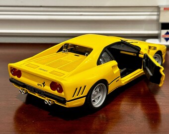 ホットウィール、フェラーリ 288GTO （黄） 1/18 フェラーリ 288 GTO イエロー ホットウィール エリート | レア