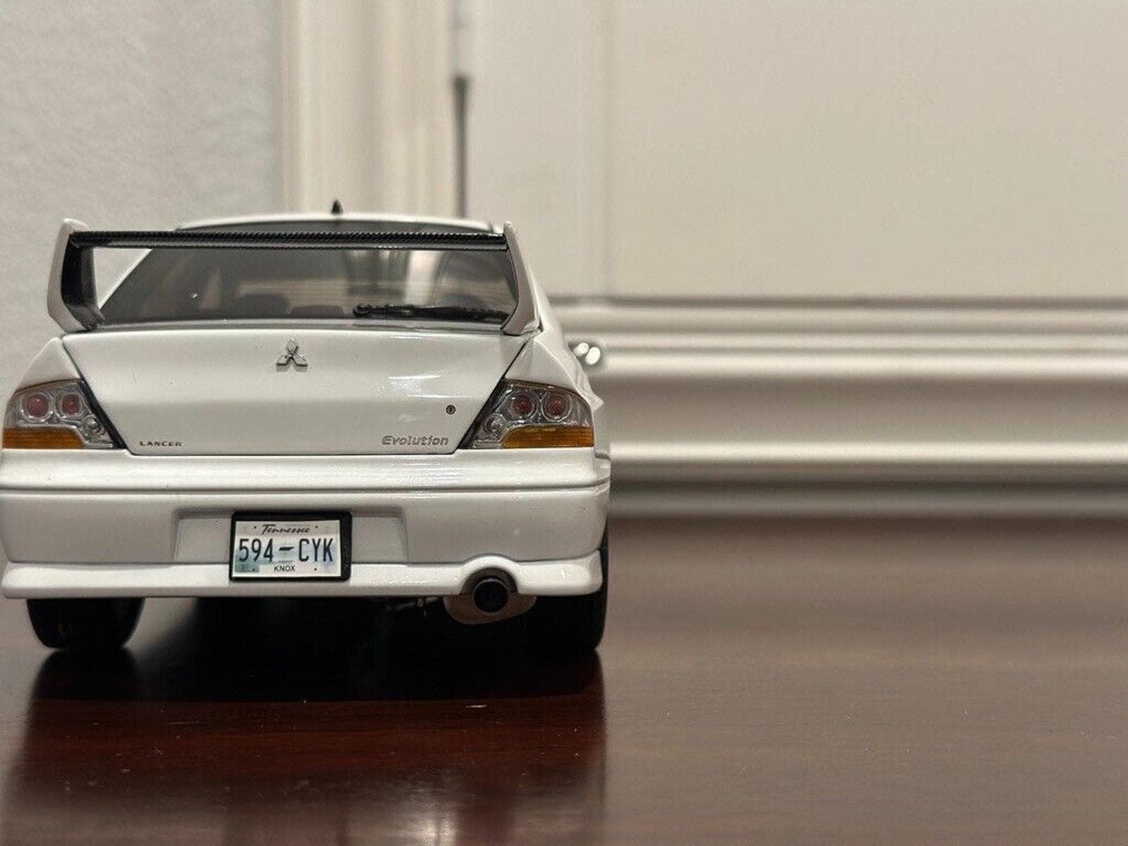 Mitsubishi Lancer Evo 8 VIII Street Car White Autoart 1/18 - Etsy