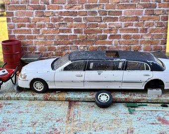1/18 Scale 1999 Lincoln Limousine Vintage Sunstar | Diecast