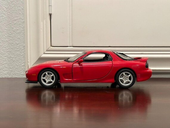 1/18 Mazda RX7 Red Vintage Kyosho Scale Model Car | Rare - Etsy Canada