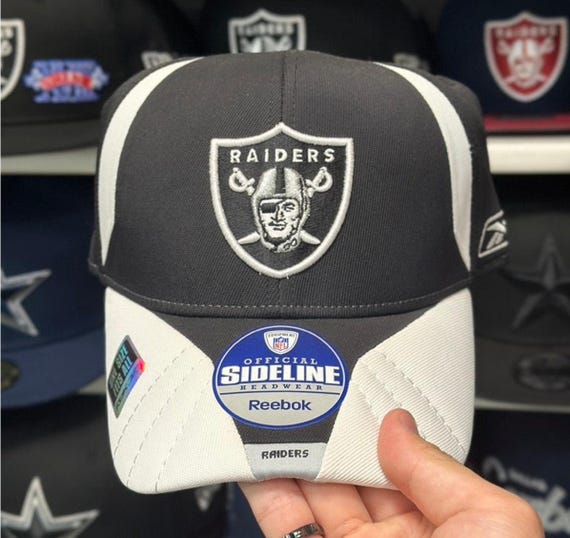 Oakland Raiders NFL Ball Cap Vintage Reebok Sideline RARE