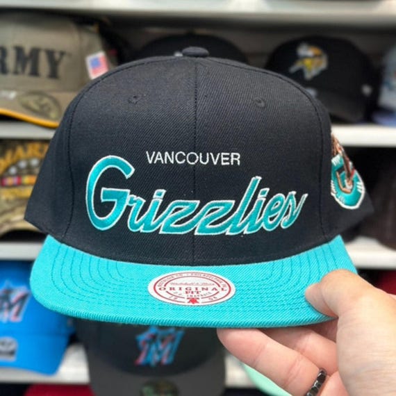 Casquette Snapback Mitchell & Ness Memphis Grizzlies NBA - Noir/Charcoal