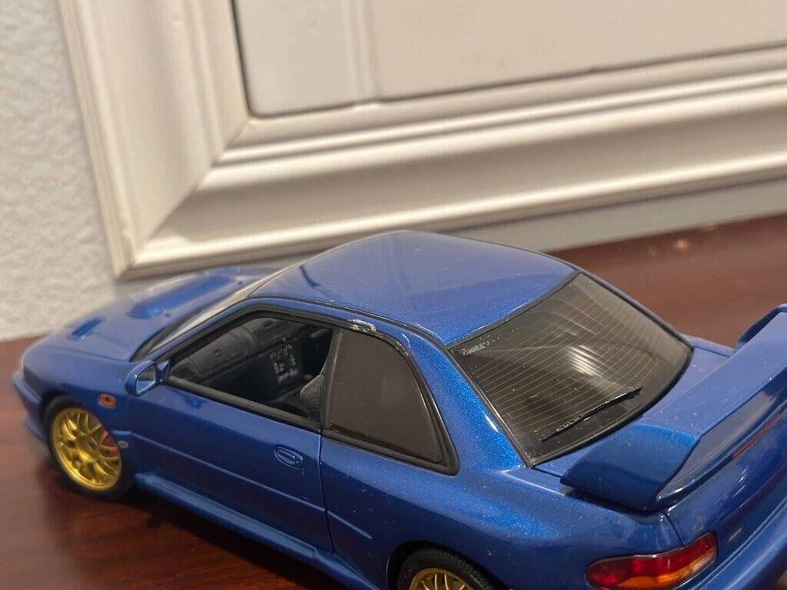 Subaru Impreza 22B WRX STI Autoart 1/18 | Rare - Etsy