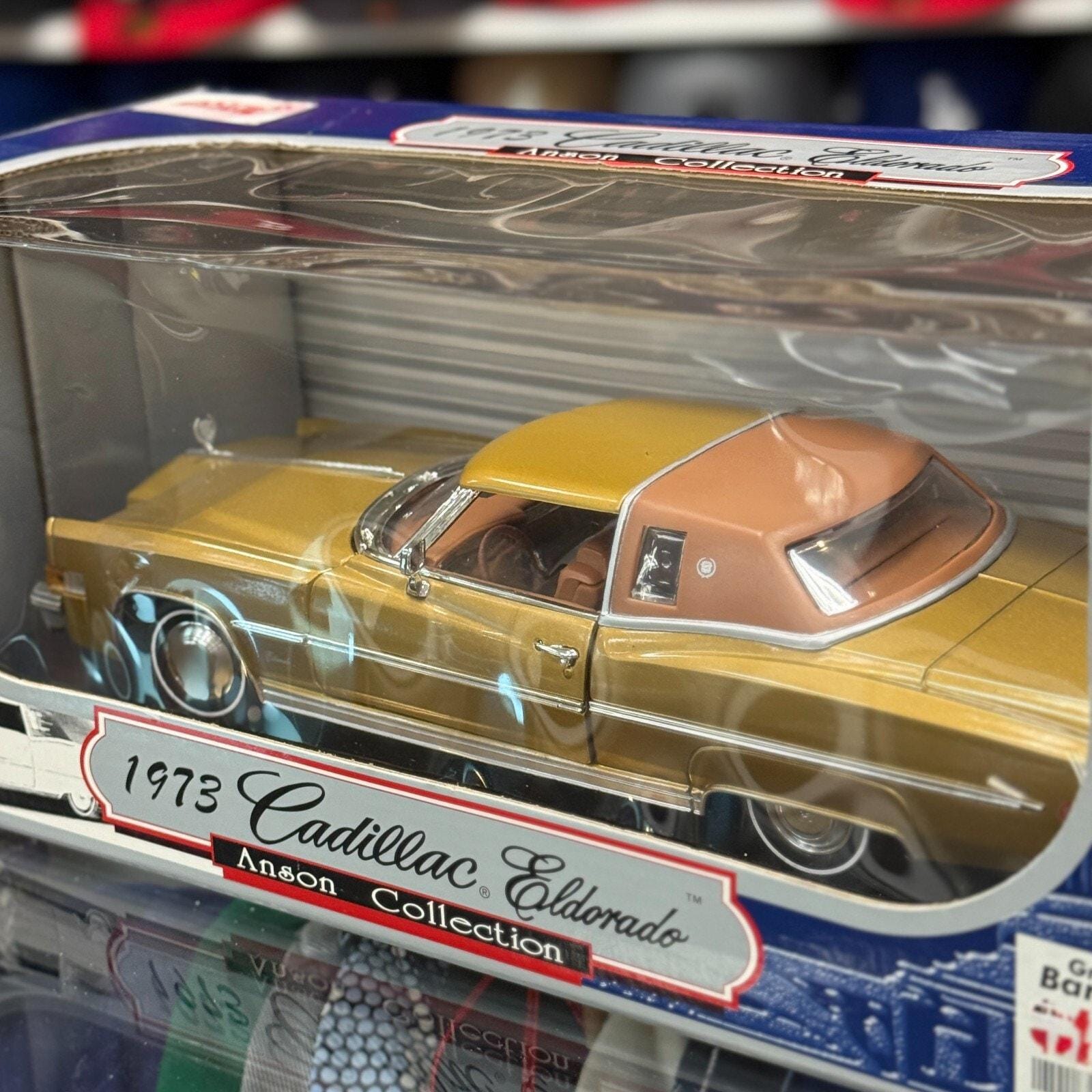 1973 Cadillac Eldorado （ANSON) 1973 Cadillac Eldorado, 1:18 scale, by Anson - YouTube