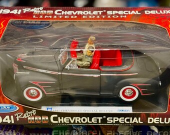 1/18 1941 Chevrolet Special Deluxe Retro Rod WELLY Limited Edition