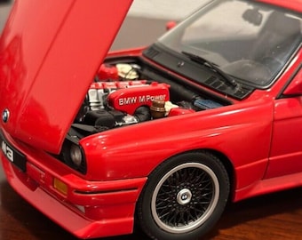 1/18 BMW M3 E30 Sport Evolution Cecotto Edition Red Autoart | Very