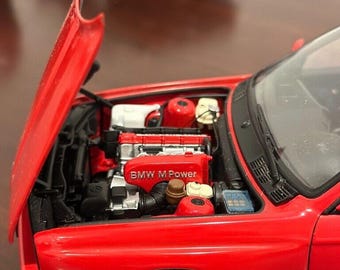 1/18 BMW M3 E30 Sport Evolution Cecotto Edition Red Autoart | Very