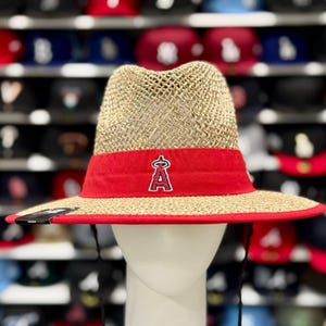 New Era Los Angeles Angels MLB Straw Hat | New Old Stock