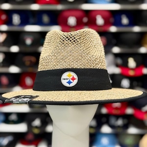 New Era Pittsburgh Steelers Straw Hat | New Old Stock