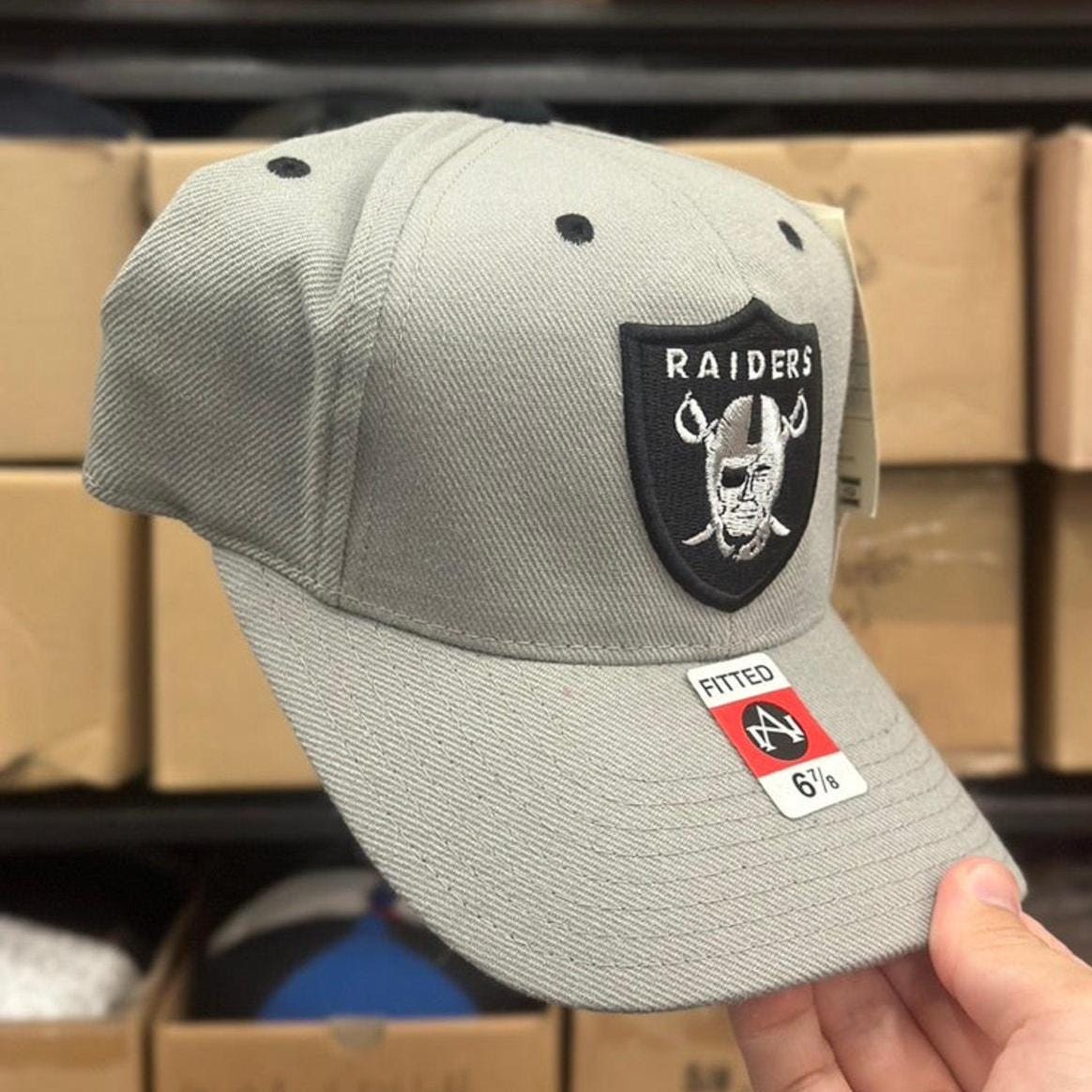 Oakland Raiders Vintage American Needle Fitted Hat | New Old Stock