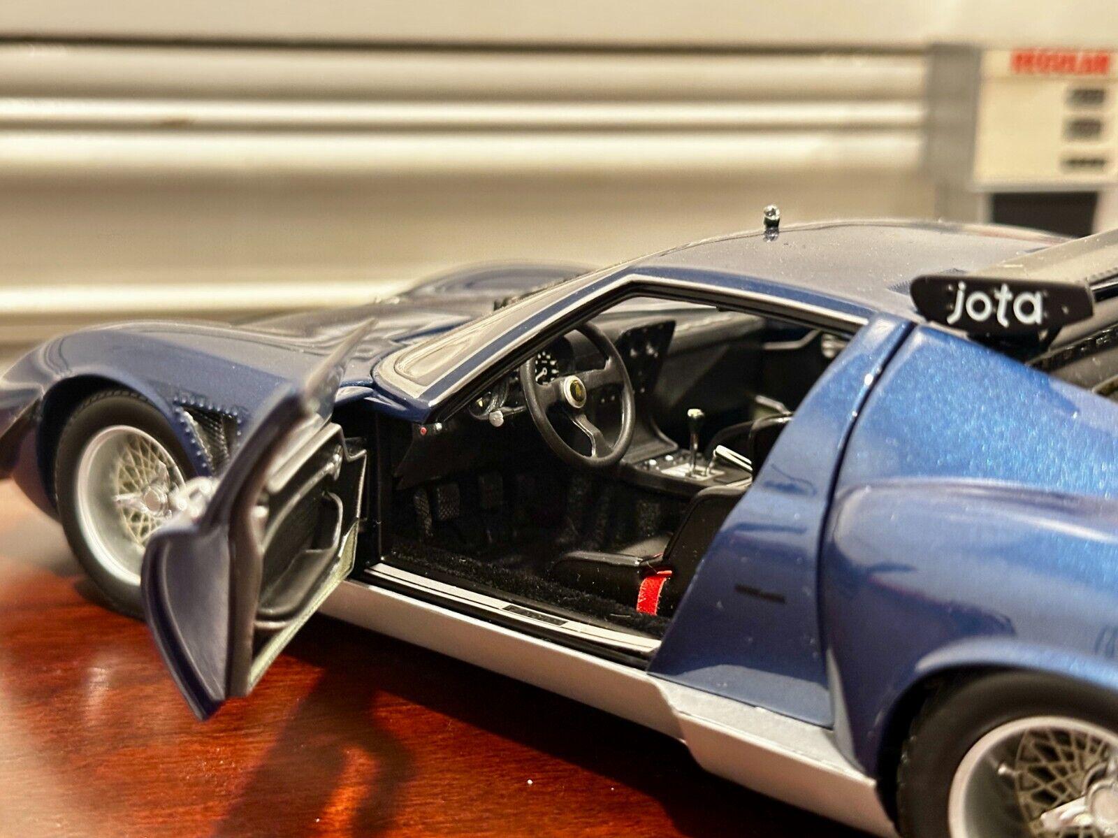 Lamborghini Miura Jota SVJ Blue Kyosho 1/18 | Rare - Etsy