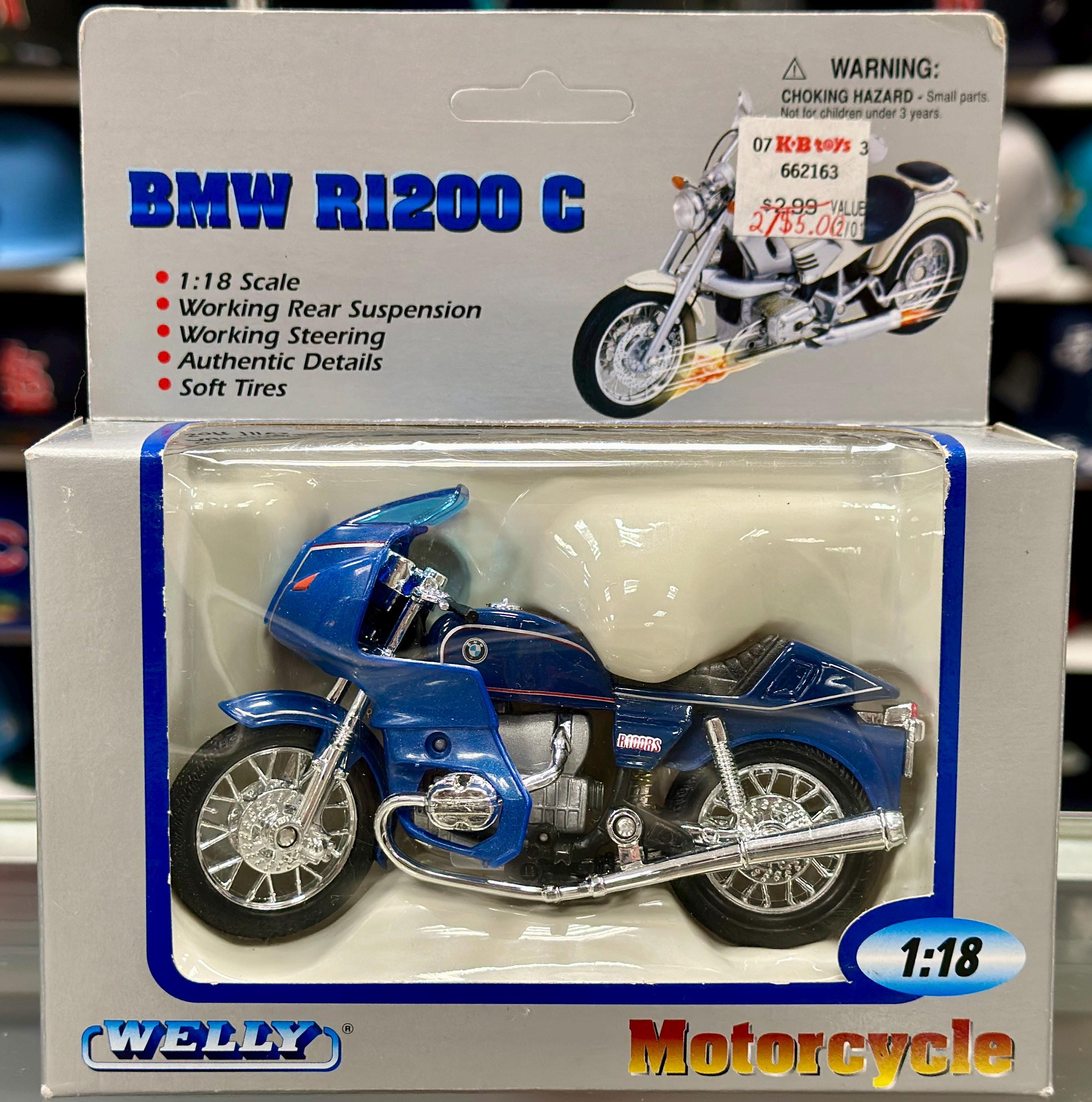 1/18 BMW R1200C Motorcycle Motorbike Welly 2 Wheeler Moto - Etsy