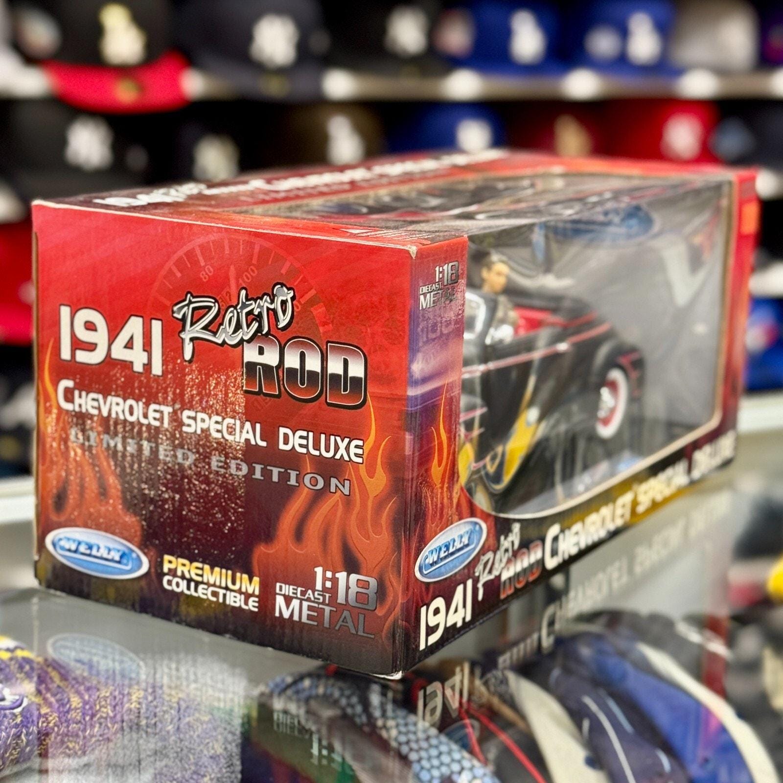1/18 1941 Chevrolet Special Deluxe Retro Rod WELLY Limited Edition