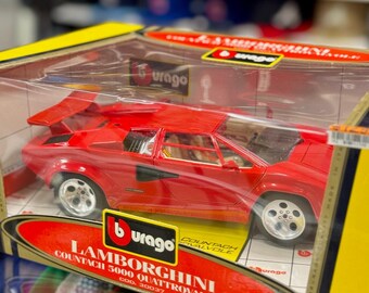 1/18 Lamborghini Countach 5000 QV Red Bburago Special Collection