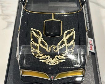 1/18 Pontiac Firebird Trans Am Black/Gold Vintage | New Old Stock