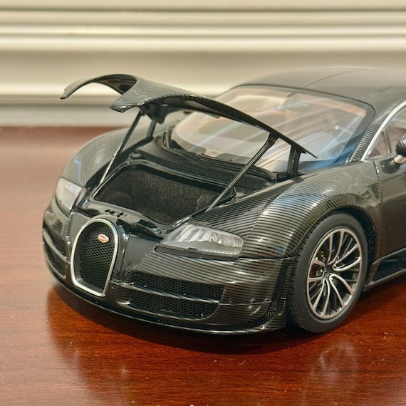 Autoart 1/18 Bugatti Veyron Super Sport 2010 GT Carbon Black | in