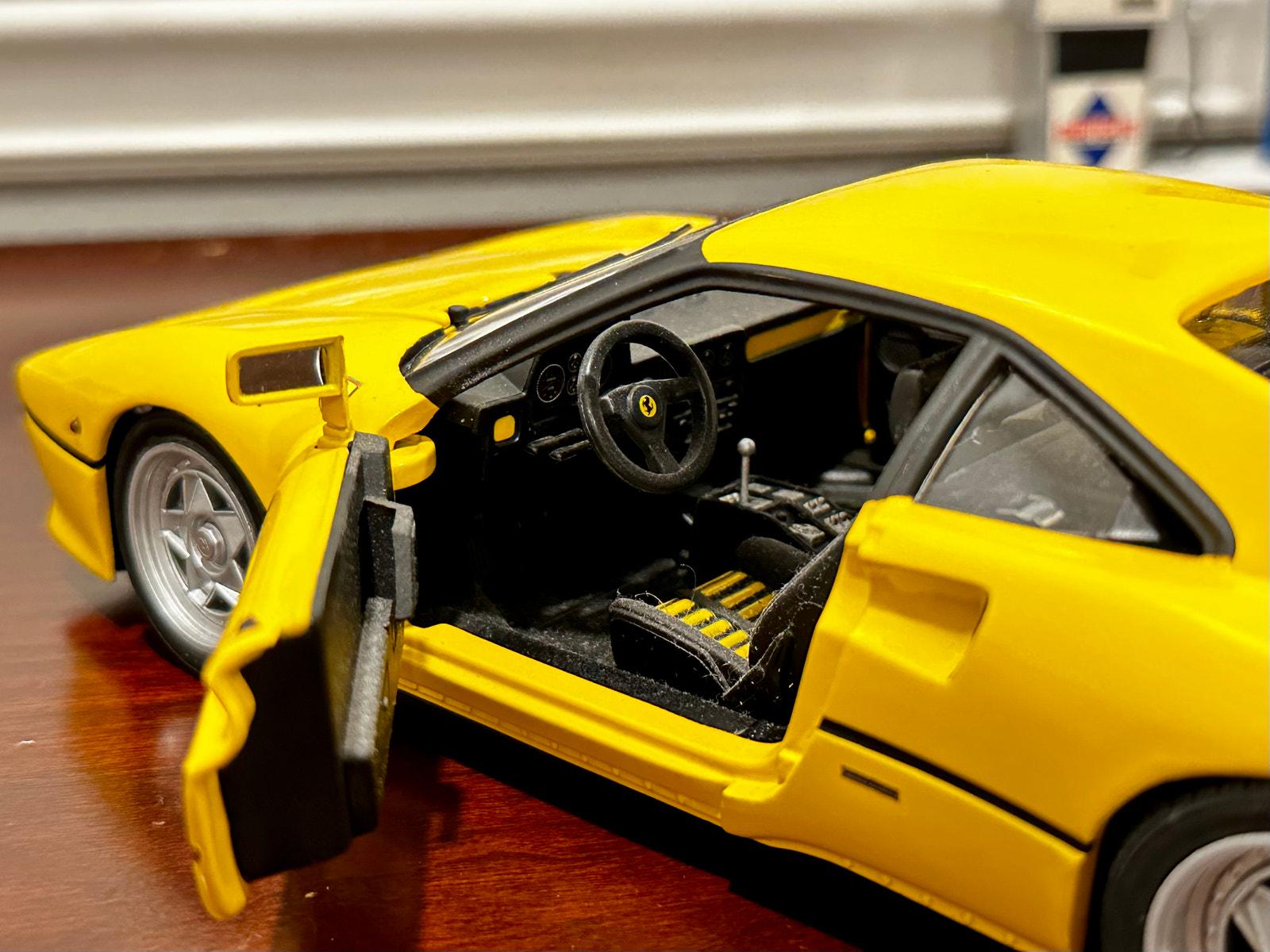 1/18 Ferrari 288 GTO Yellow Hot Wheels Elite | Rare in Box - Etsy
