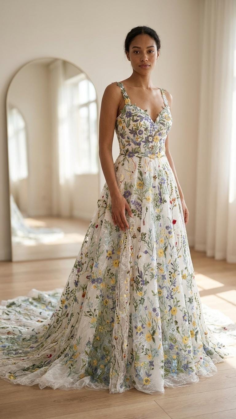 sachin and babi light blue dress A-Line New Wedding Dress