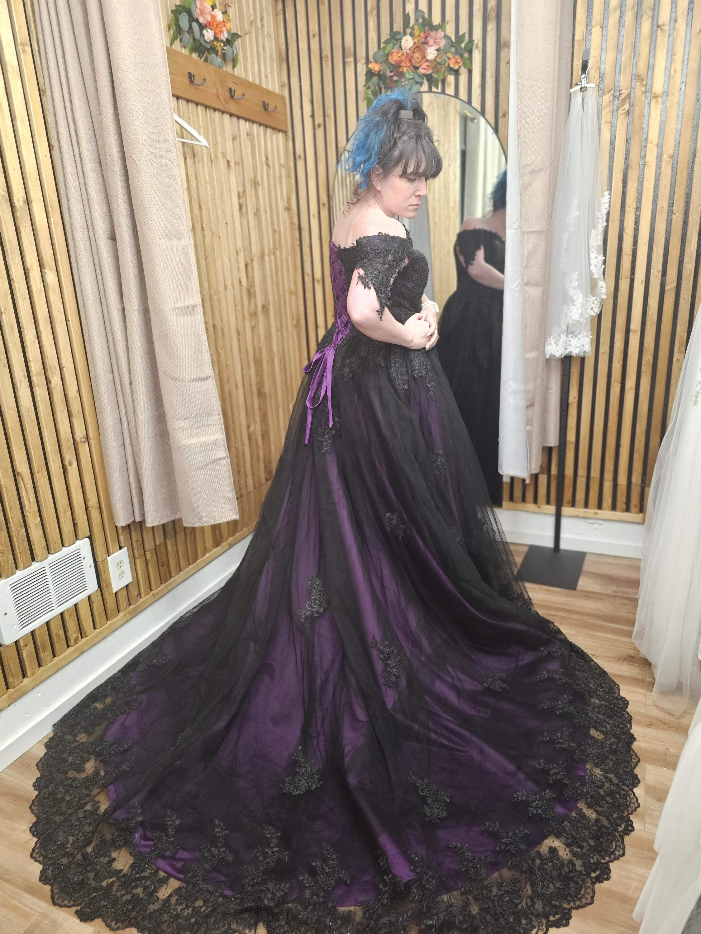 Black Wedding Dress - Etsy Black Wedding Dress - Etsy