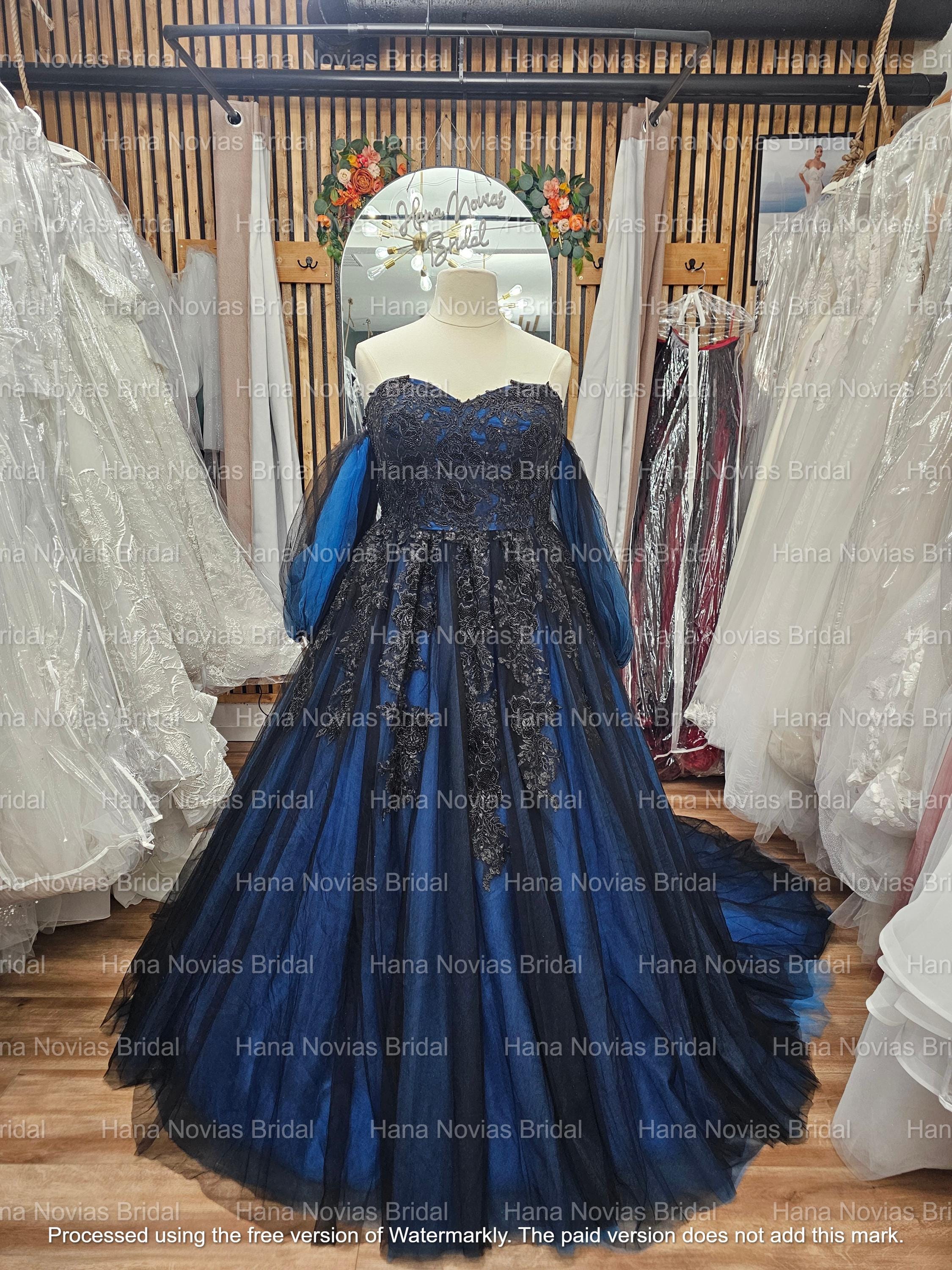 blue wedding dress ball gown Ball Gown Prom Dresses, Princess Prom Dresses, Sweet 16 Dresses,  Quinceanera Dresses, Blue Prom Dresses fg5445