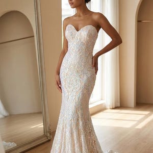 glitter prom dresses Stretch Satin Sleek Long Glitter Prom Dress