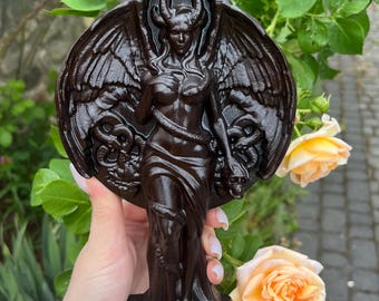 Estatua de madera de Lilith, estatuilla de la diosa Lilith