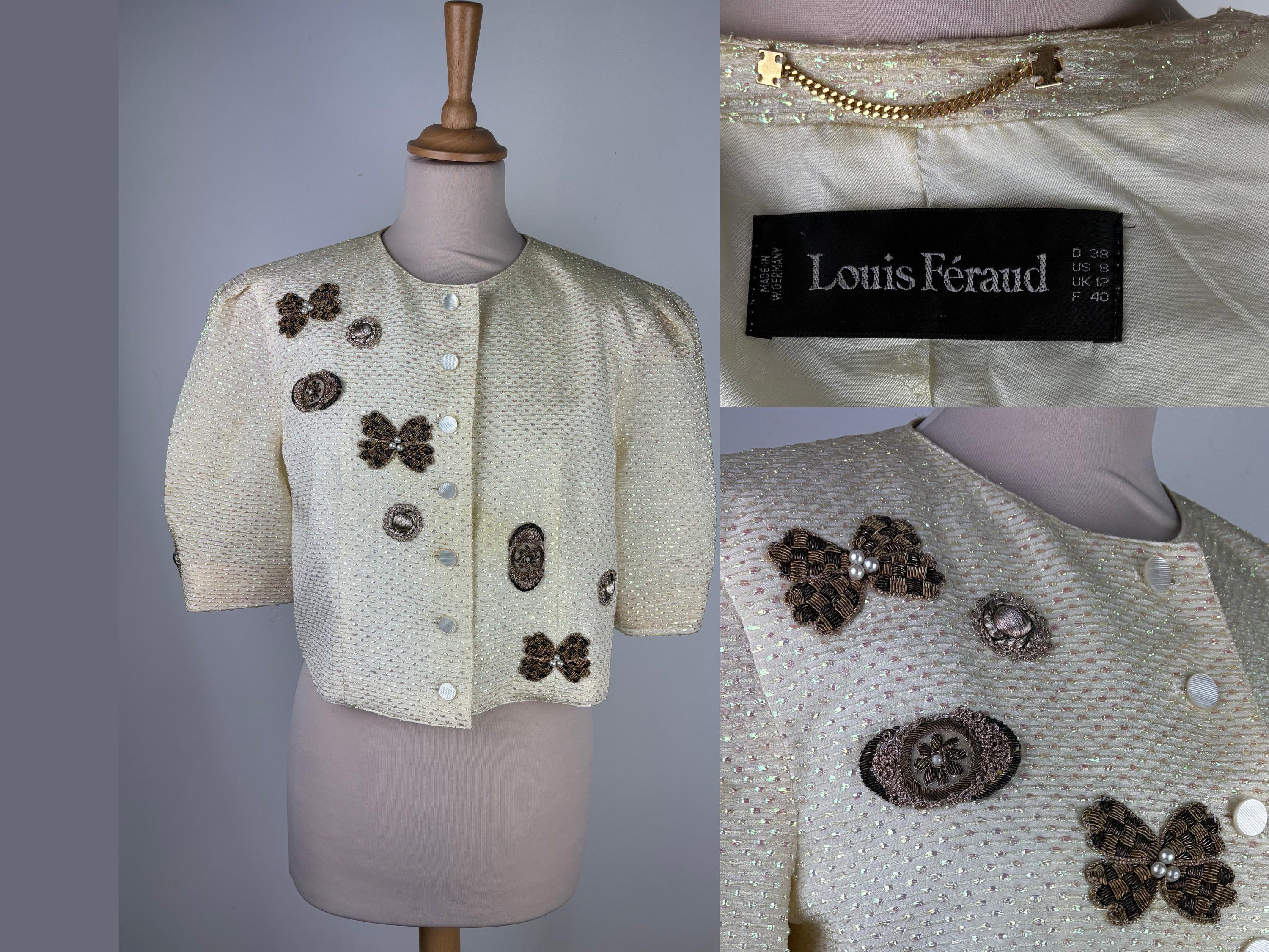Louis Feraud Vintage Silk Jacket - Etsy