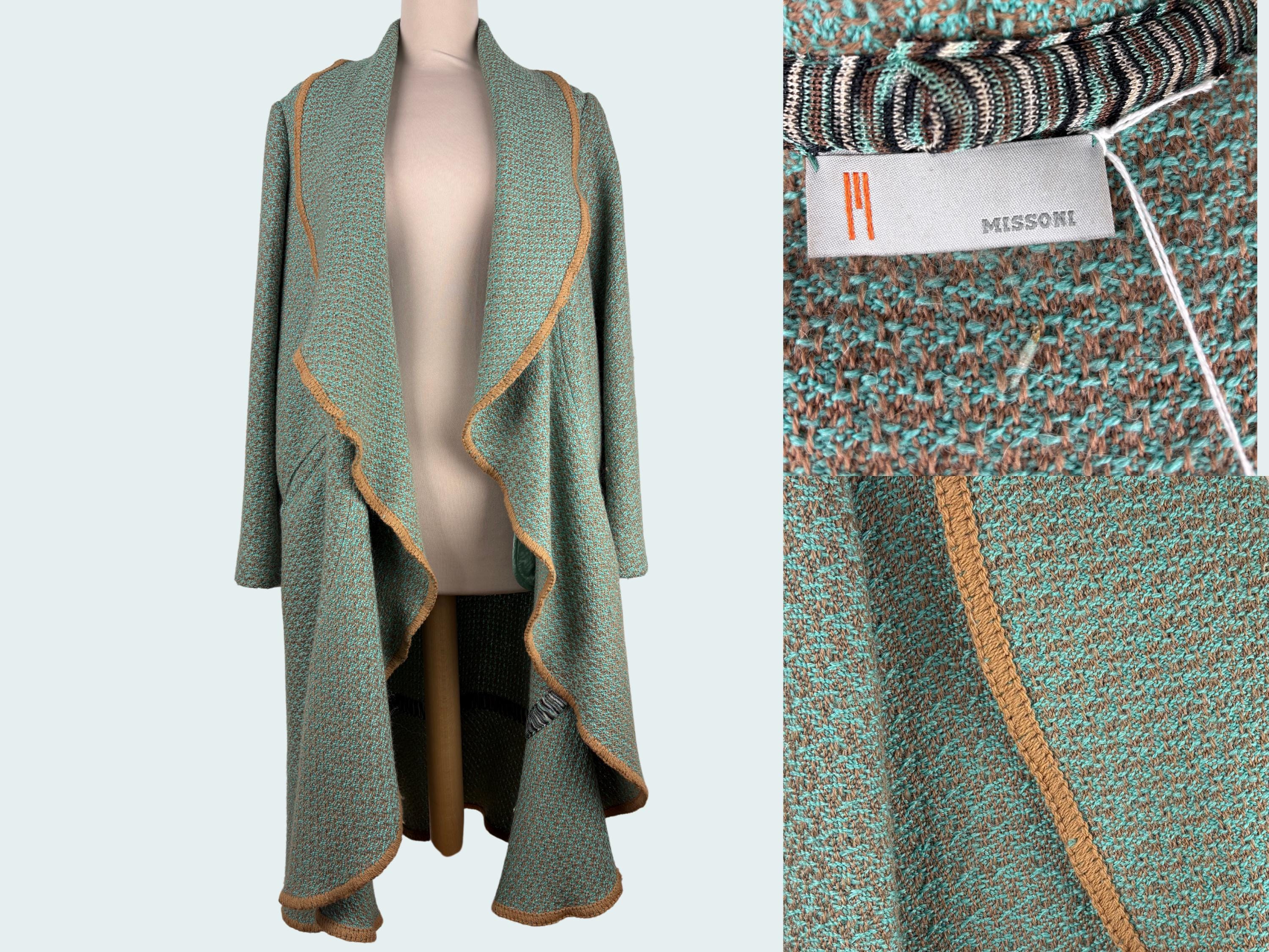 【80s~_vintage】MISSONI JacquardHoodieCoat Missoni Vintage Coat - Etsy Canada