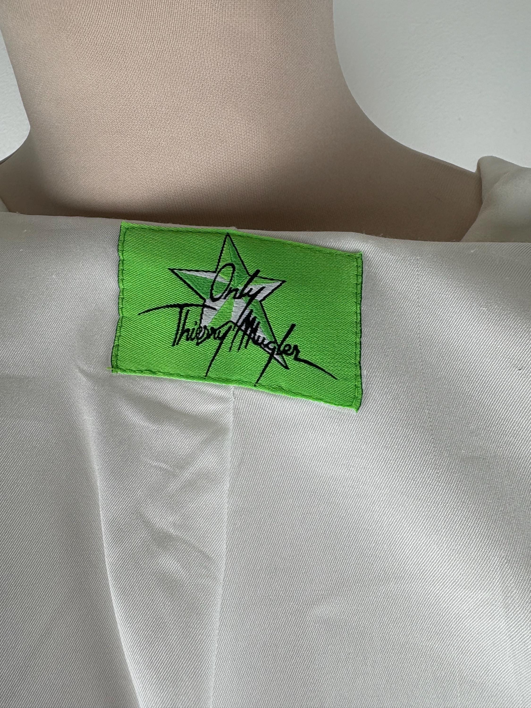 90's Vintage White Mugler Suit - Only Thierry Mugler Line 90's Vintage White Mugler Suit - Only Thierry Mugler Line