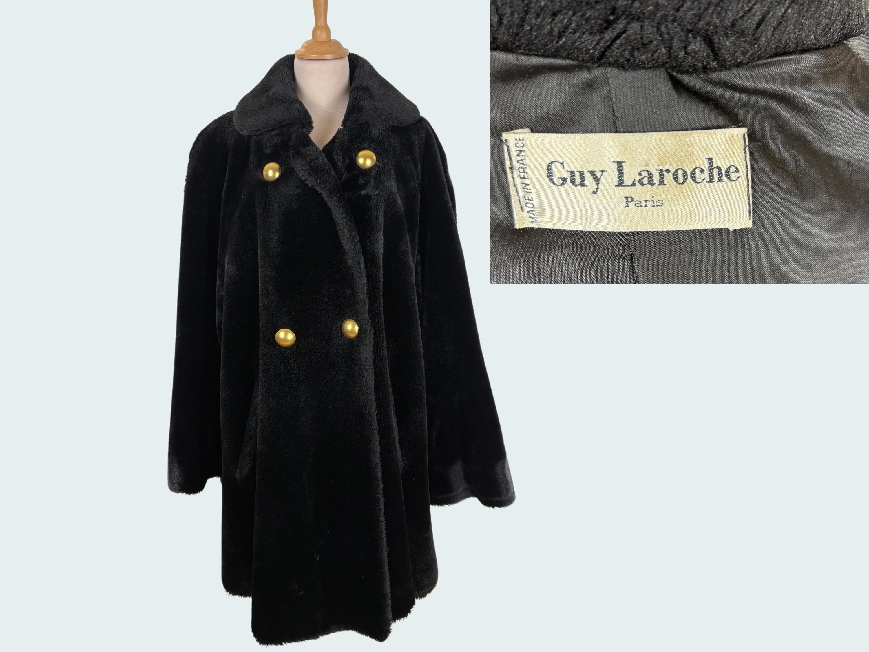本人期 70s~ France製 GUY LAROCHE Dolman Coat Guy Laroche coat for women | Imparfaite