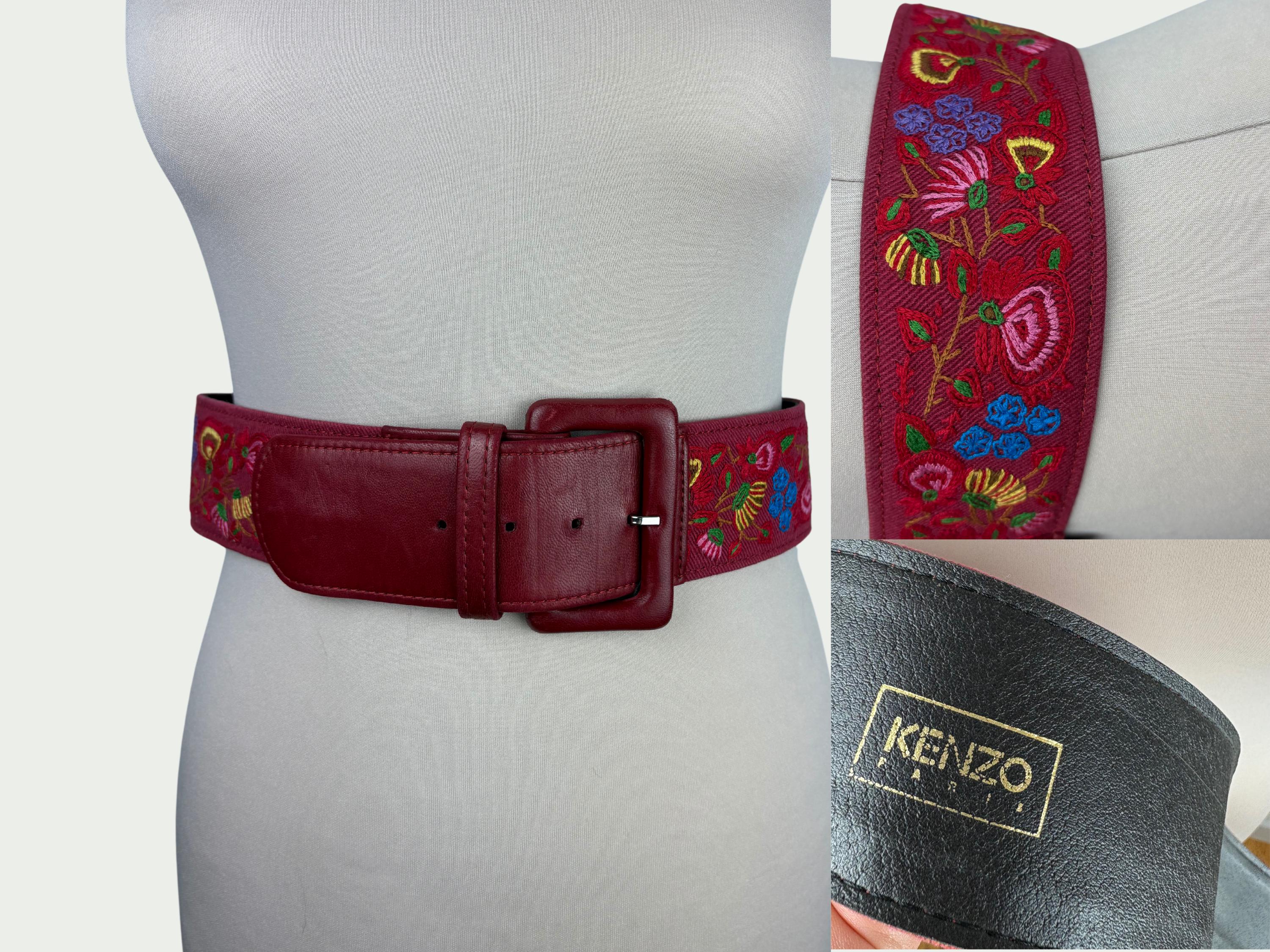 Kenzo Belt - Etsy Canada