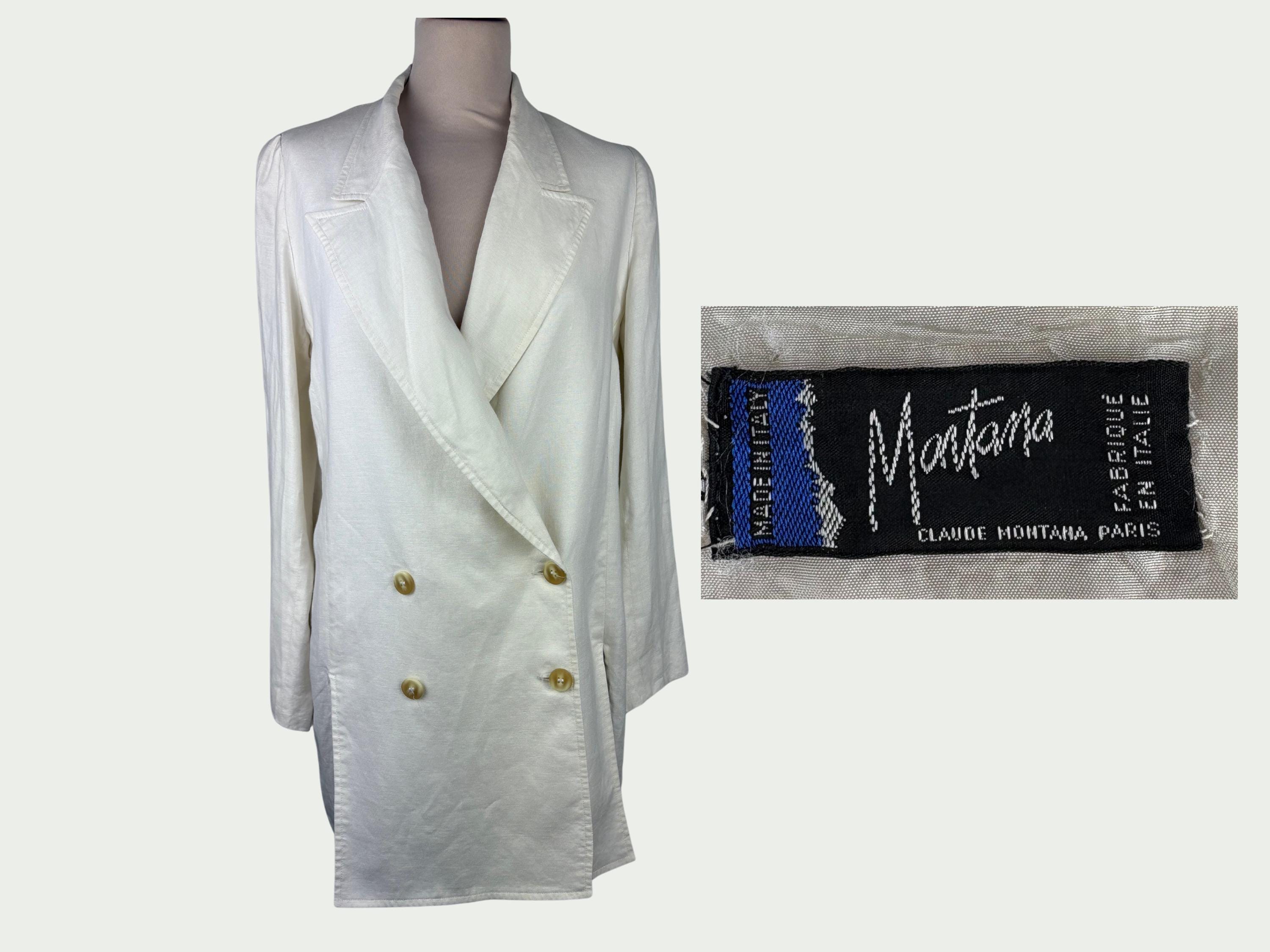 ジャケット・アウター 80s 90s \"MARKS & SPENCER\" linen jacket il_fullxfull.2601081460_nhl5.jpg
