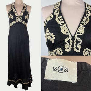 Robe Maxi Bébé Halter Neuve Avec étiquette - Taille 6 - Marque Bebe (style Plage/été)