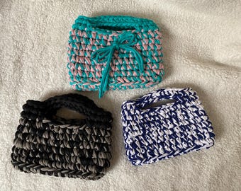 Crochet bag, Crocheted bag, Crochet, Bag, Crochet bag, Minibag, Bag, Crochetbag, Handbag