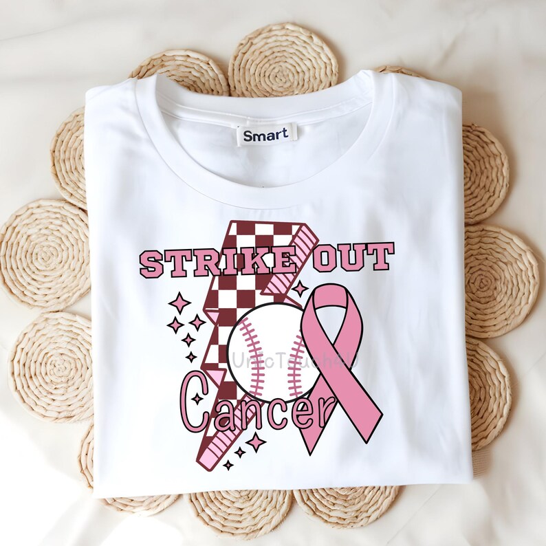 Breast Cancer Png, Strike Out Baseball/softball Breast Cancer PNG ...