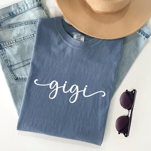 Custom Comfort Colors® Grandma Shirt, Mothers Day Gift, Gift for Grandmother, Nana Tee, Grandma Tshirt, Mommy Shirt, Gigi Shirt, Mimi Shirt